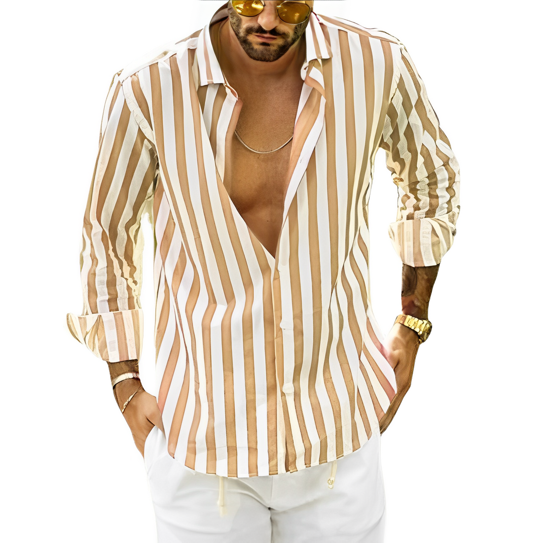 Men's striped shirt for summer - MARTIN