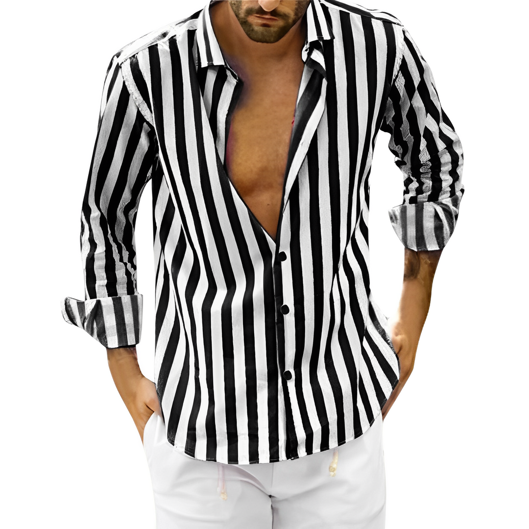 Men's striped shirt for summer - MARTIN