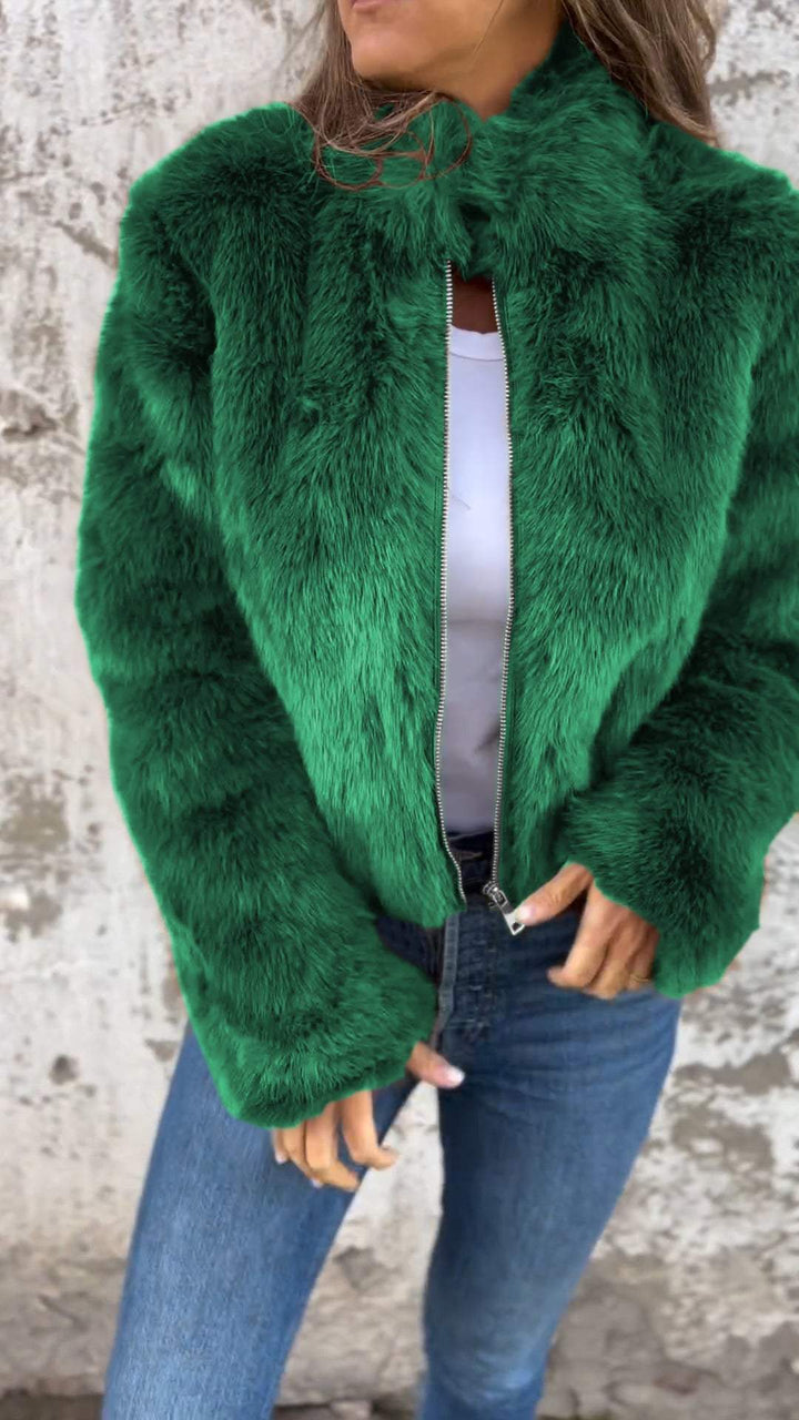 Sarah | Faux Fur Jacket